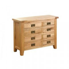 Original Country Oak 8 Drawers Chest