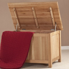 Cambridge Solid Oak Blanket Box