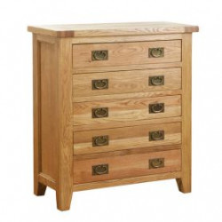 Original Country 5 Drawers Chest
